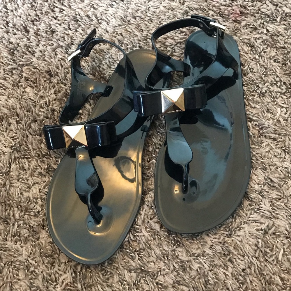 MK Studded Bow Sandal